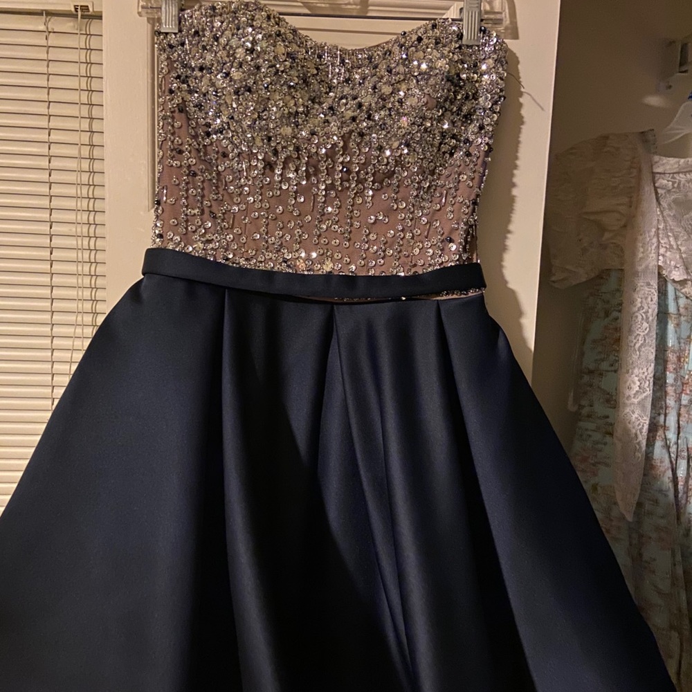 Terani couture dress great for military ball , cocktail party, homecoming